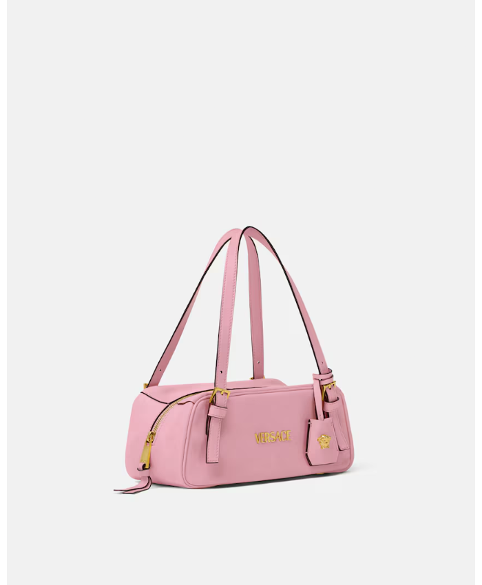 Versace Tag Nappa Bowling Bag