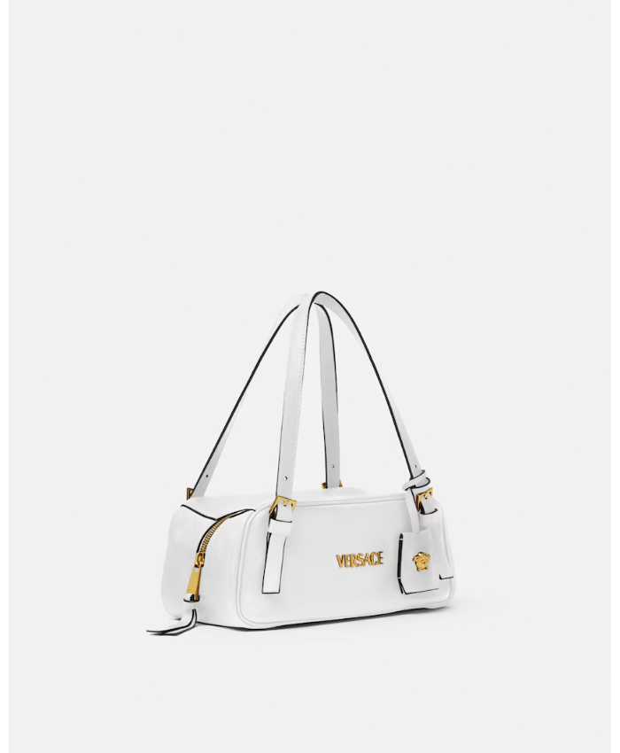  Versace Tag Nappa Bowling Bag