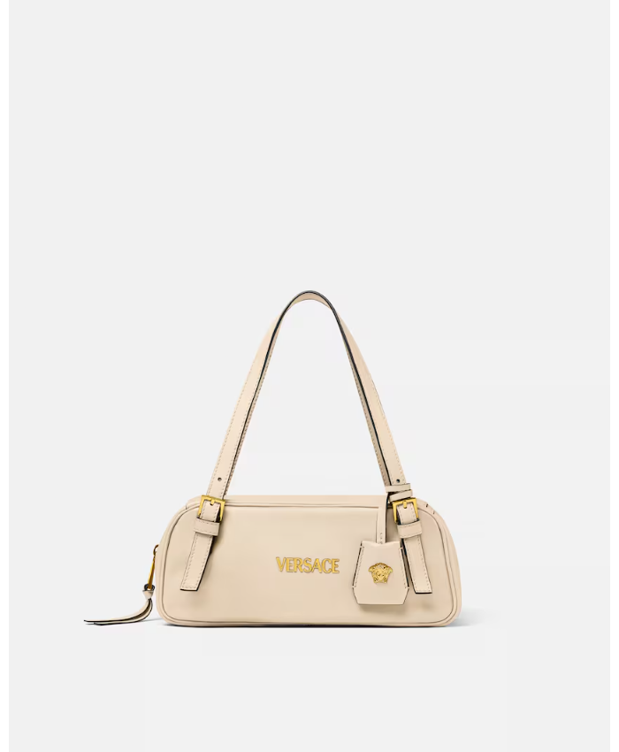  Versace Tag Nappa Bowling Bag