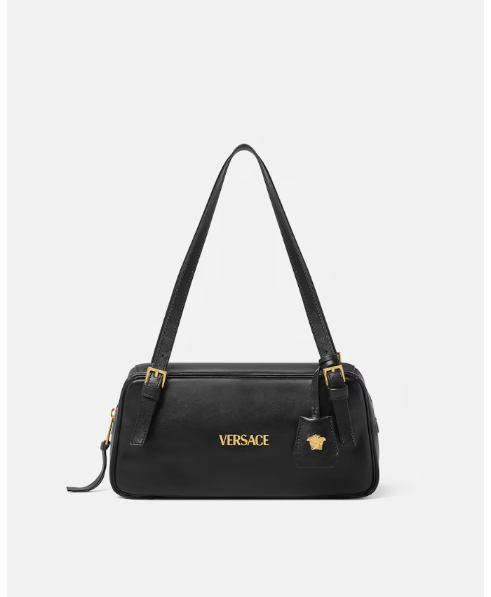  Versace Tag Large Nappa Bowling Bag