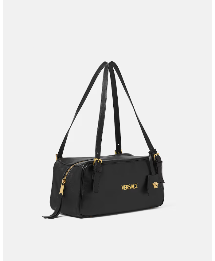  Versace Tag Large Nappa Bowling Bag