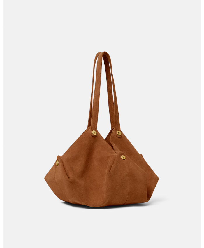 Protea Suede Shoulder Bag