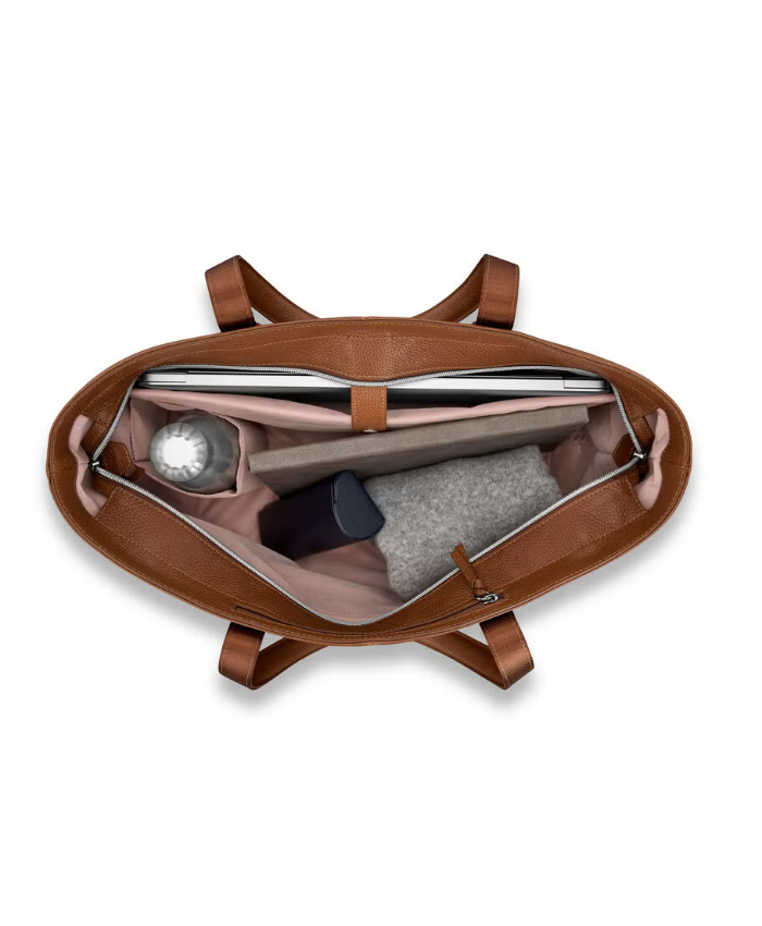 Mobile Solution 2 Leather Tote