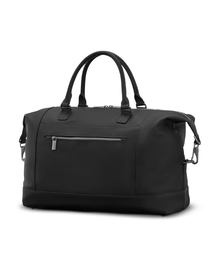 Classic Leather Weekender