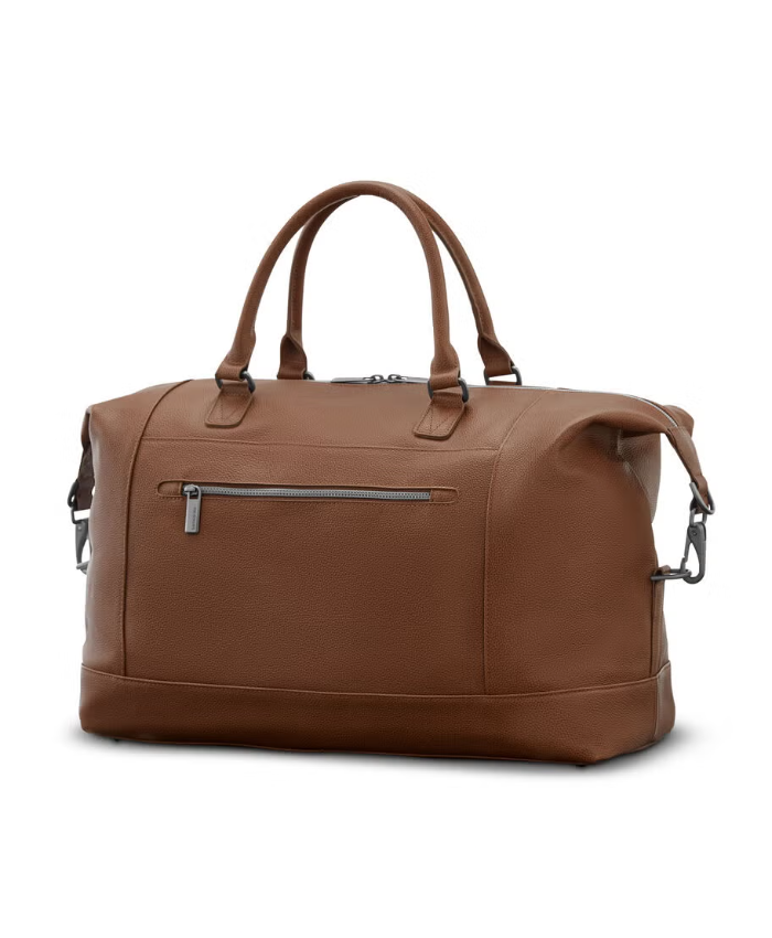 Classic Leather Weekender