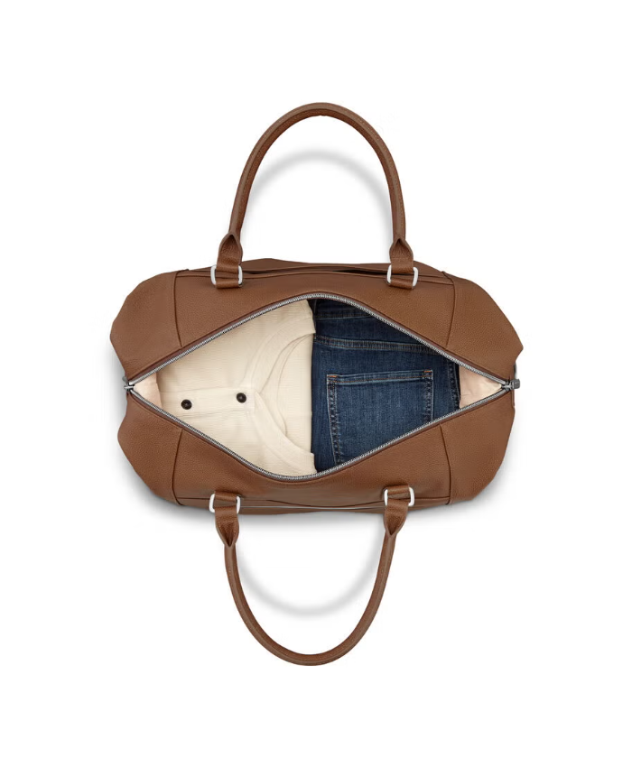 Classic Leather Weekender