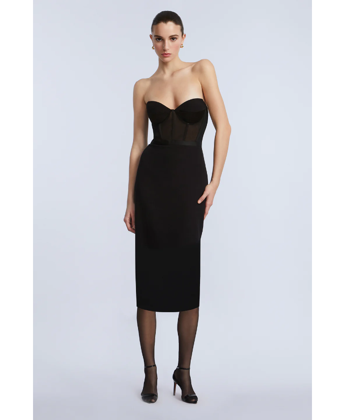 Satin Crepe Combo Midi