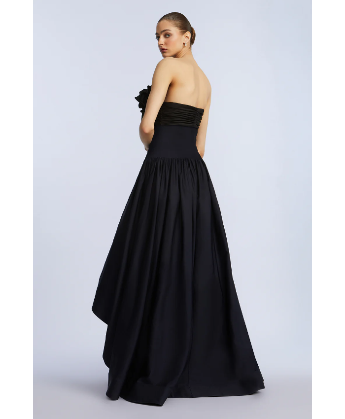 High Low Gown With Flower