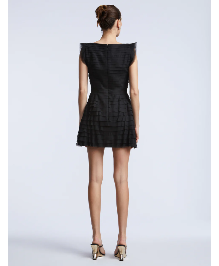 Tulle Tiered Mini Dress