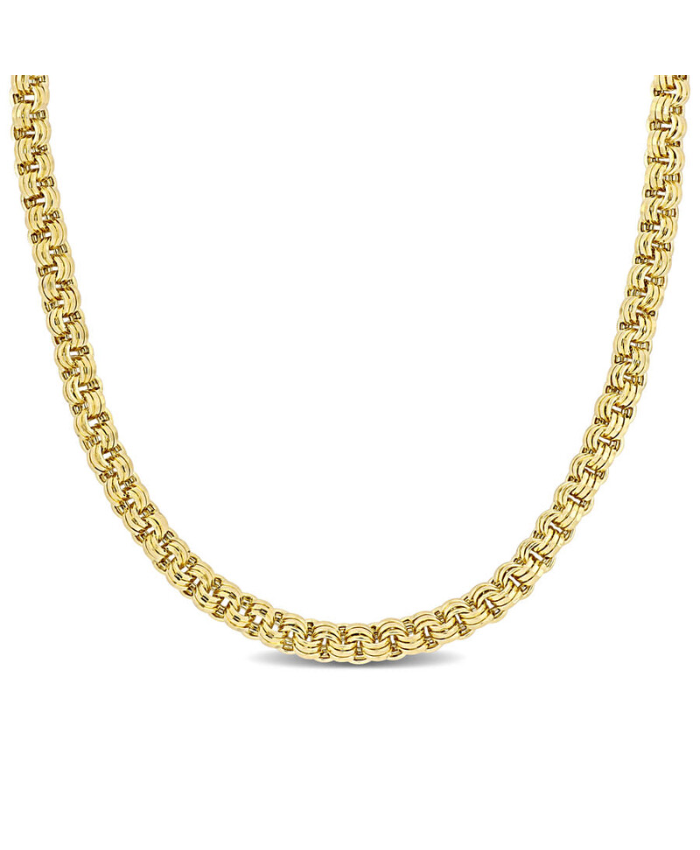 Amour 18-inch Woven Necklace In 14K Yellow Gold