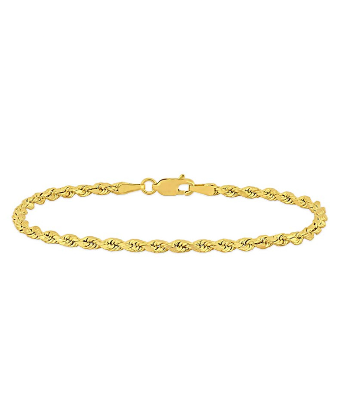 Amour Rope Chain Bracelet In 14K Yellow Gold (3 Mm/7.5 Inch)