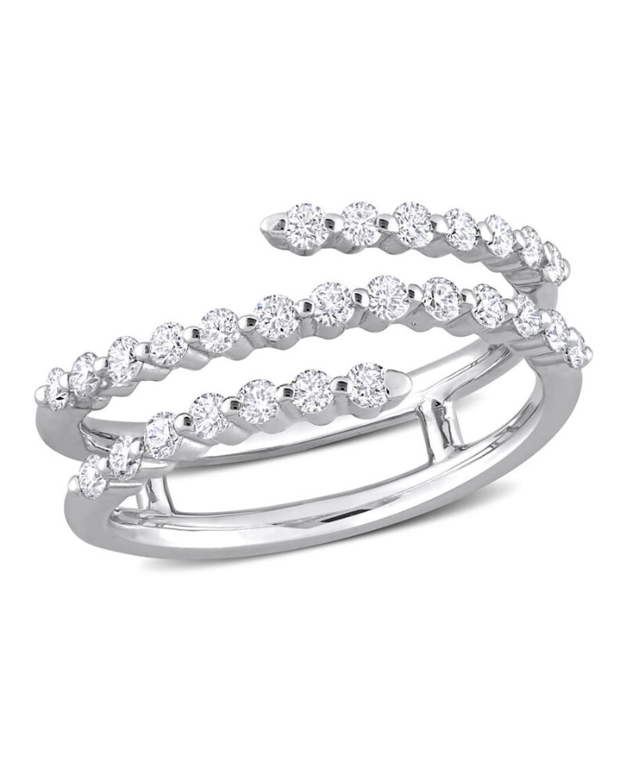 Amour 1/2 CT TW Diamond Swirl Ring in Platinum