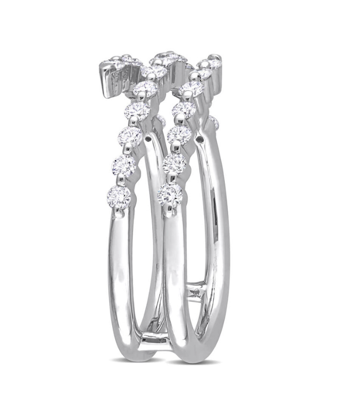 Amour 1/2 CT TW Diamond Swirl Ring in Platinum