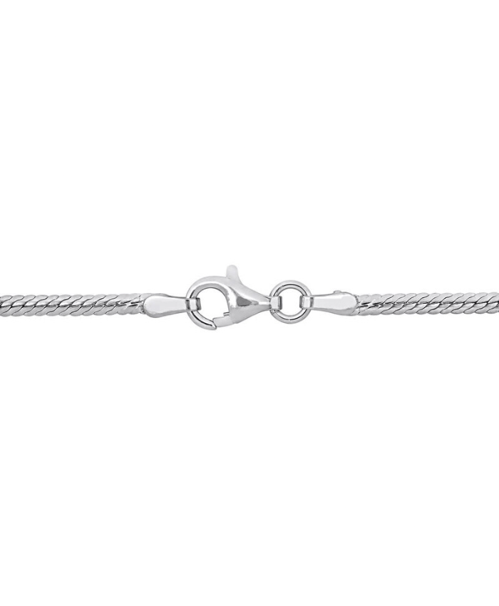 Amour 2mm Herringbone Chain Bracelet In Sterling Silver