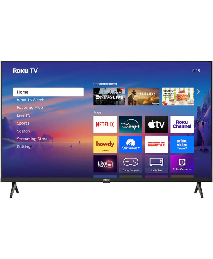 Roku Smart TV 2025 - 40 Inch Select Series, 1080p Full HD TV