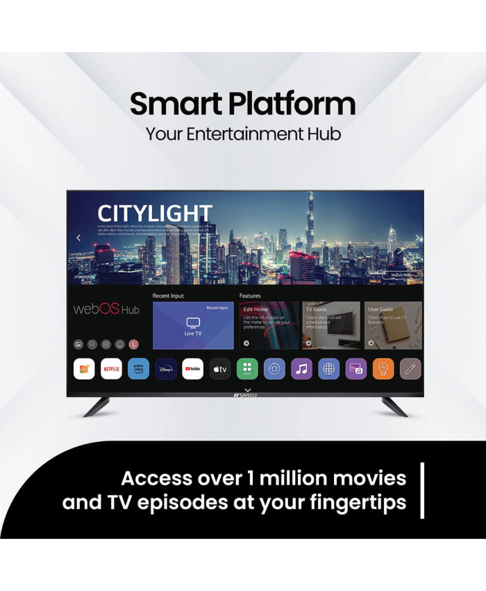 Sansui 32 inch Class VA Series Full HD LED Smart WebOS TV
