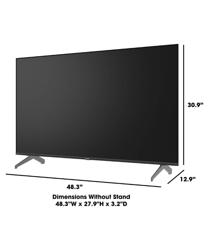 Sharp 55 inch Class Aquos QLED 4K Ultra HD Xumo Smart TV