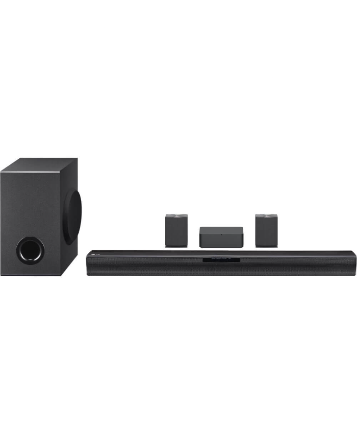 LG 4.1 Ch Soundbar With Wireless Subwoofer And Rear Speakers