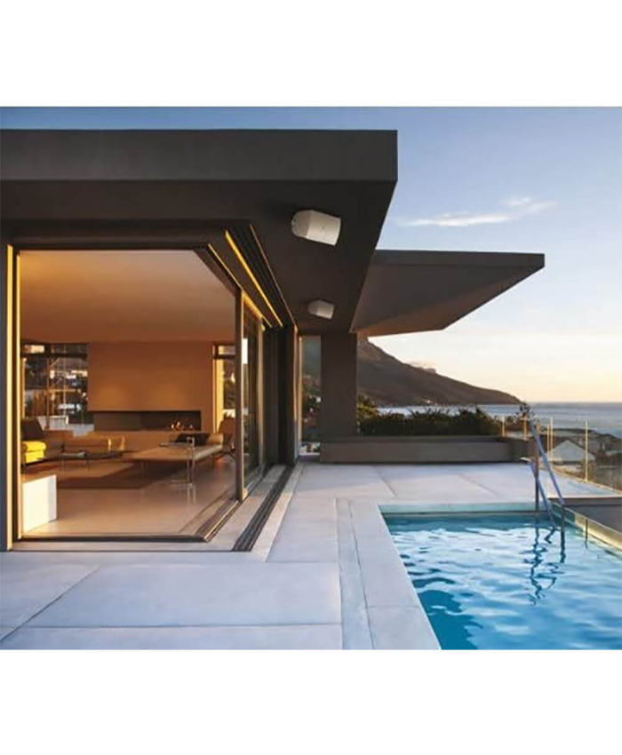 Yamaha High Performance White Outdoor Speakers