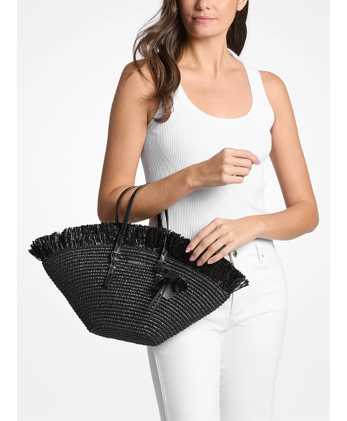 Isa Small Hand-Crocheted Tote Bag