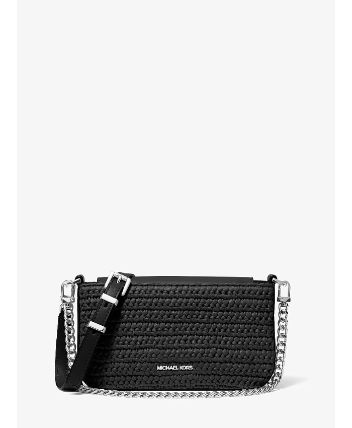 Bryant Small Crocheted Convertible Crossbody Pochette