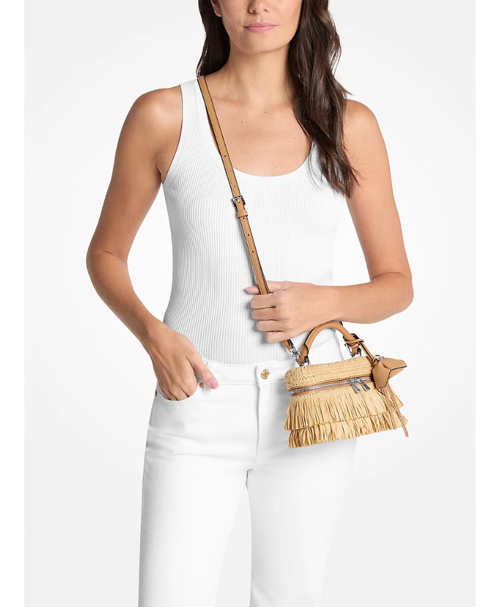 Jana Extra-Small Hand-Crocheted Crossbody Bag