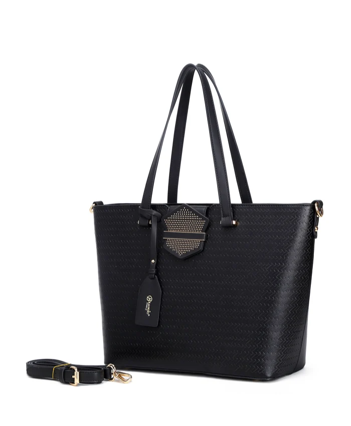 Brangio Italy Woven Luxury Women’s Shoulder Handbag