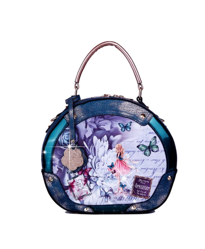 Arosa Enchanted Butterfly Round Handbag