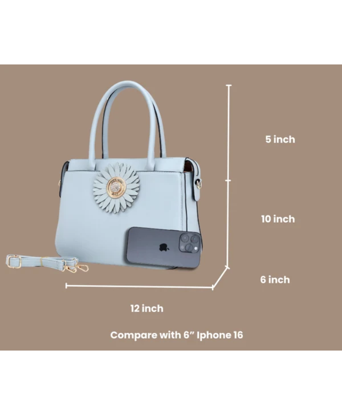 Brangio Italy Floral Designer Tote Bag