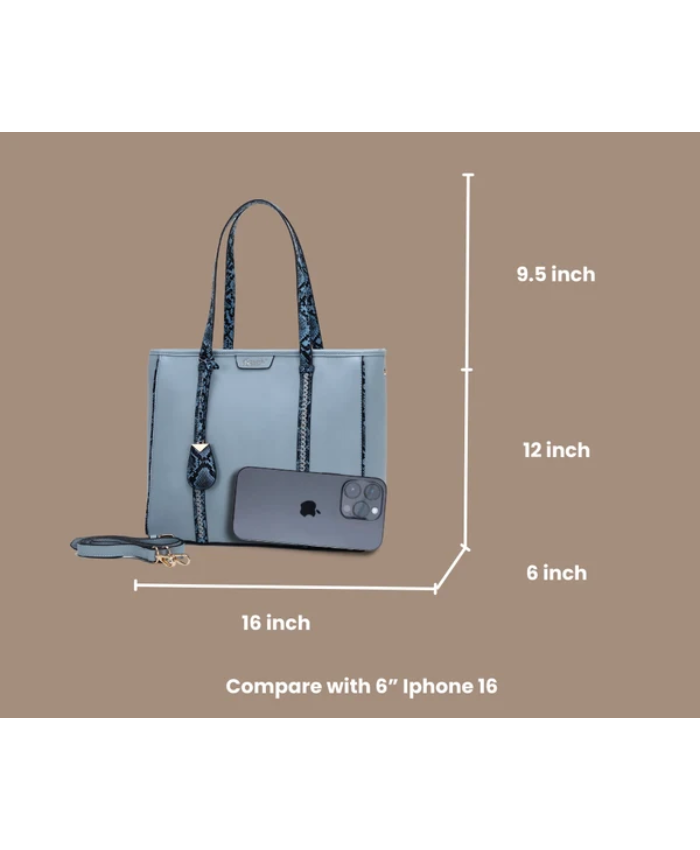 Brangio Italy Designer Structured Tote Handbag