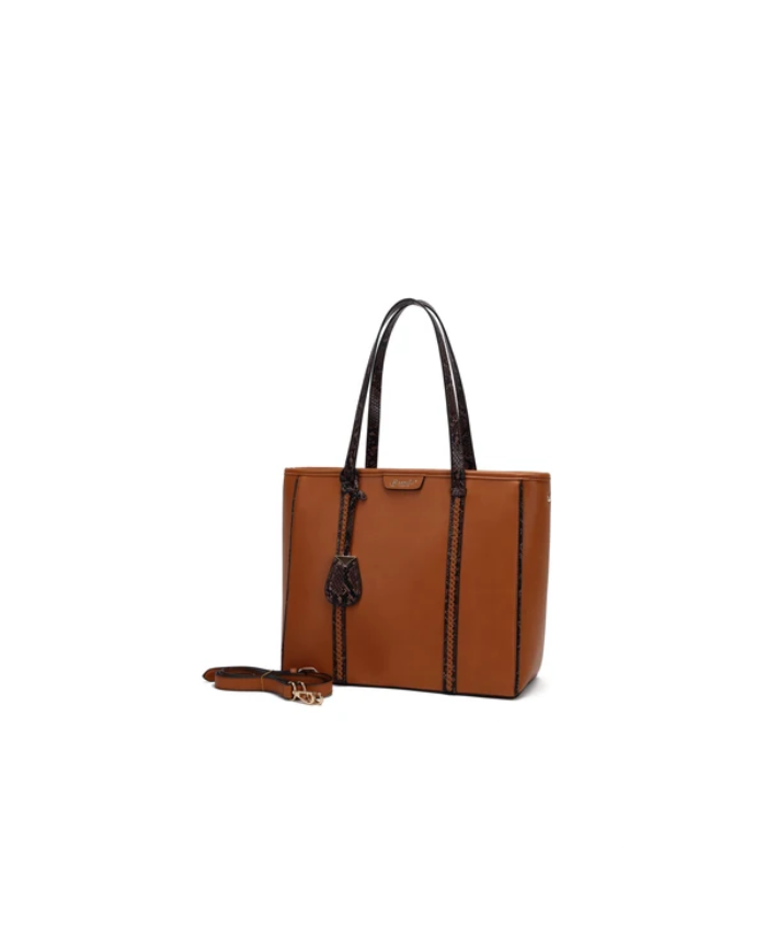 Brangio Italy Designer Structured Tote Handbag