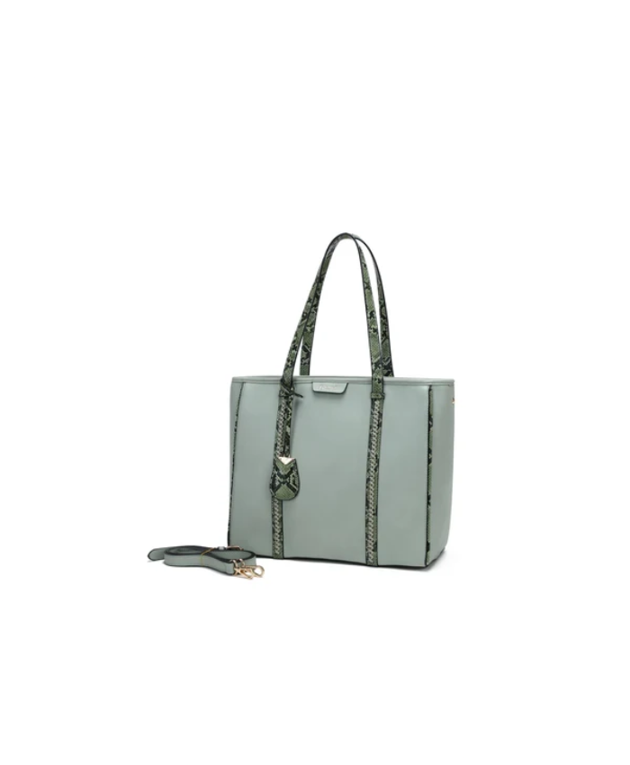 Brangio Italy Designer Structured Tote Handbag