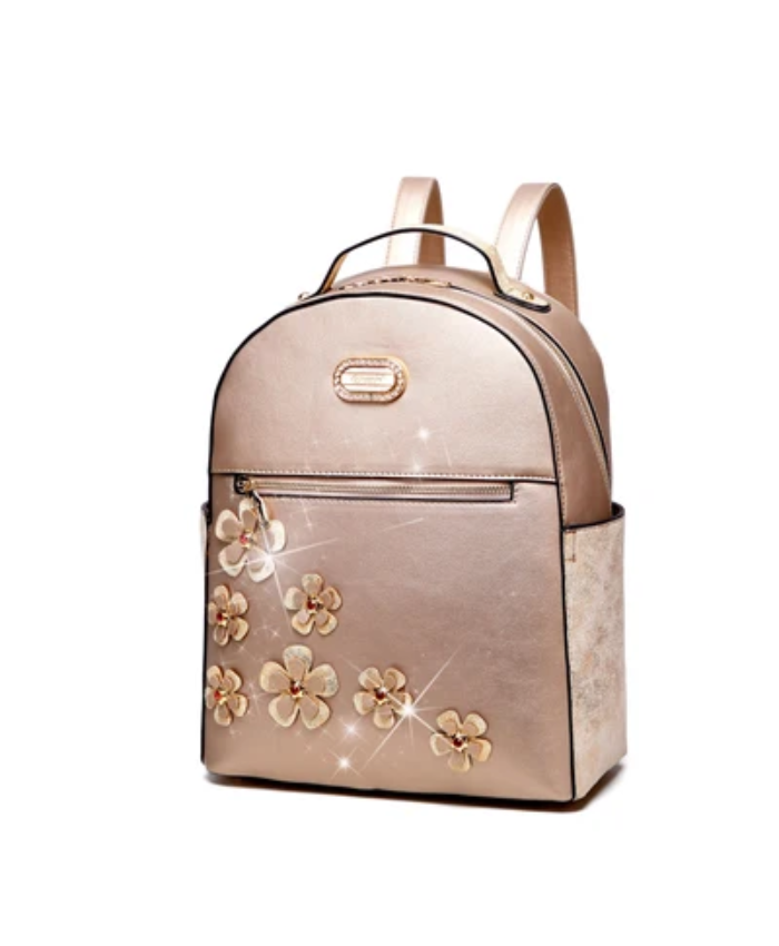 Brangio Italy Twinkle Cosmos Floral Fashion Backpack