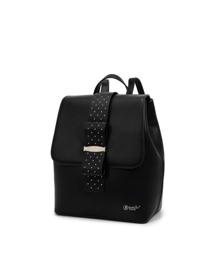 Brangio Italy Glamorous Scarlet Bow Ribbon Romance Backpack