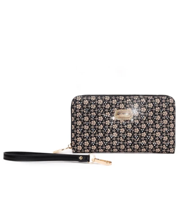 Brangio Italy Elegant Love-Inspired Zippered Wristlet Wallet
