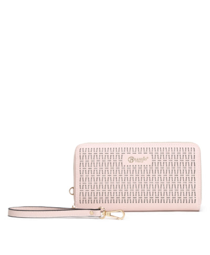 Brangio Italy Elegant Zippered Wristle Wallet