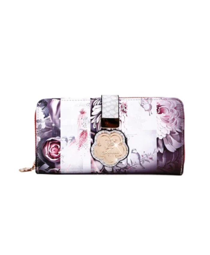 Arosa Elegant Floral Designer Wallet