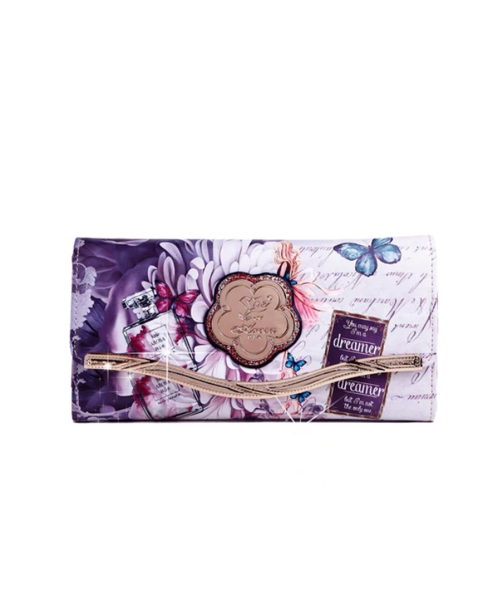 Arosa Floral Dreamer Tri-fold Wallet