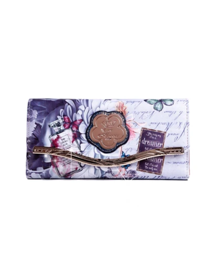 Arosa Floral Dreamer Tri-fold Wallet