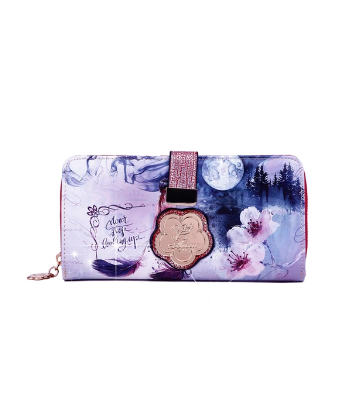Arosa Enchanted Dream Floral Bi-fold Wallet