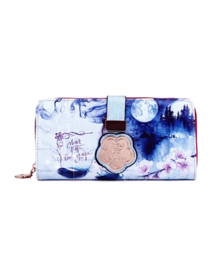 Arosa Enchanted Dream Floral Bi-fold Wallet
