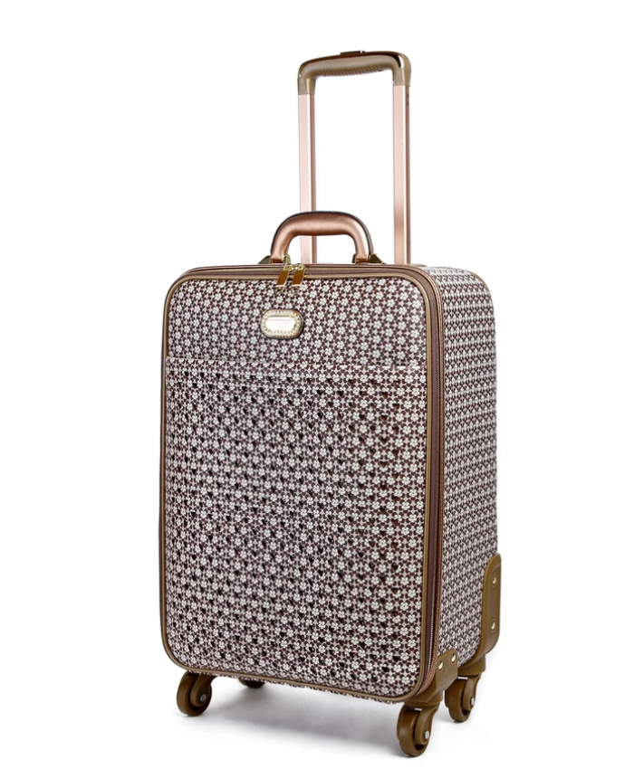 Brangio Italy Daisy Bloom Spinner Wheeled Carry-On Luggage