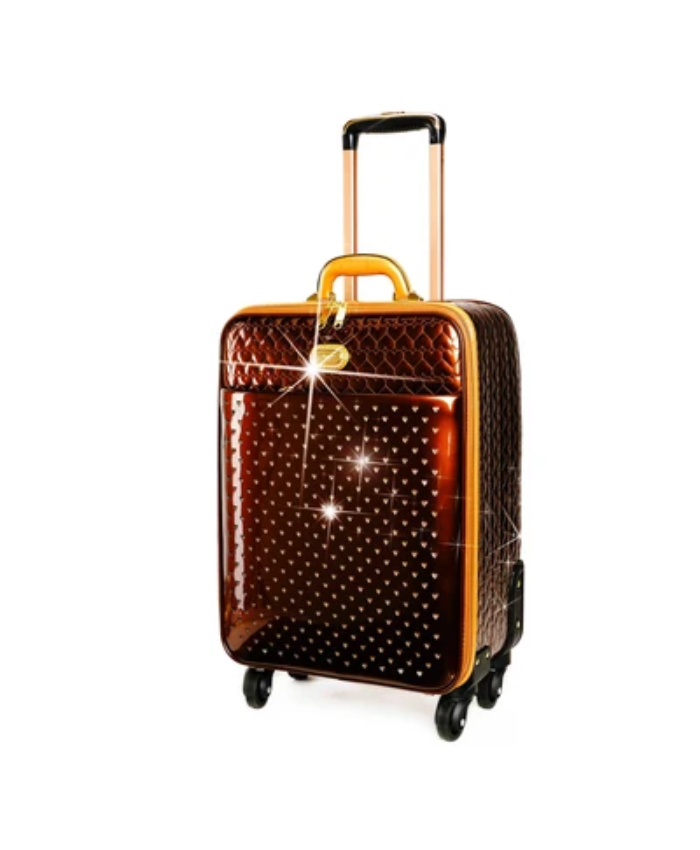 Brangio Italy Luxury Glamour Spinner Wheel Carry-On Luggage