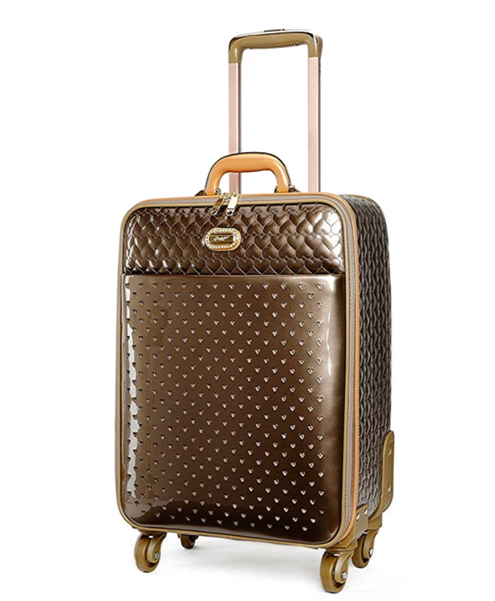 Brangio Italy Luxury Glamour Spinner Wheel Carry-On Luggage