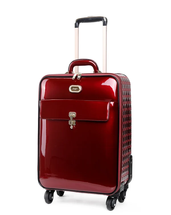 Brangio Italy Luxury Carry-On Luggage – Rolling Suitcase