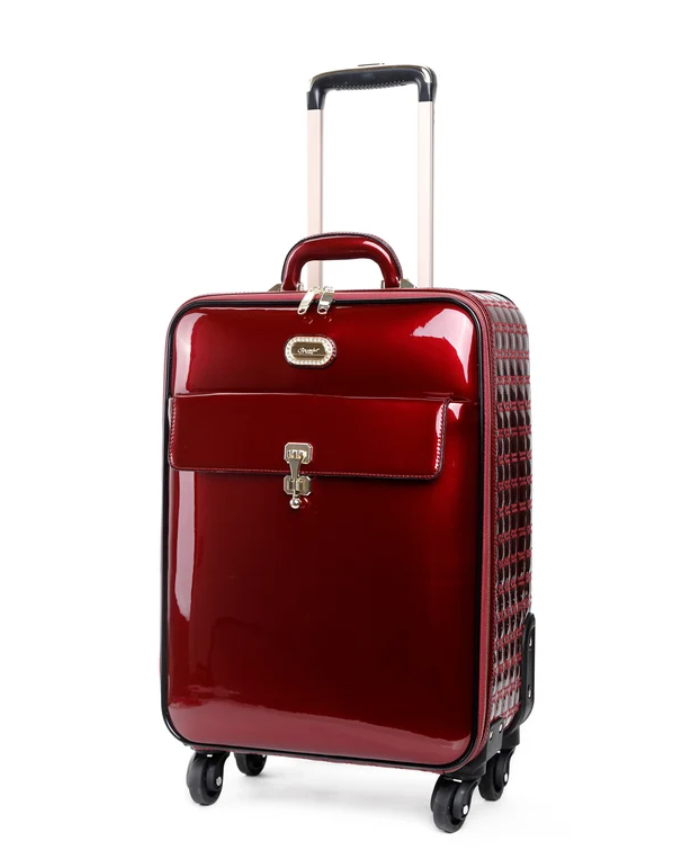 Brangio Italy Luxury Carry-On Luggage – Rolling Suitcase