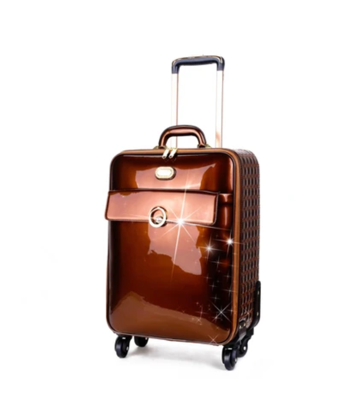Brangio Italy Luxury Carry-On Luggage – Rolling Suitcase