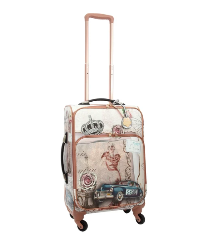 Arosa Vintage Parisian Spinner Wheeled Luggage 