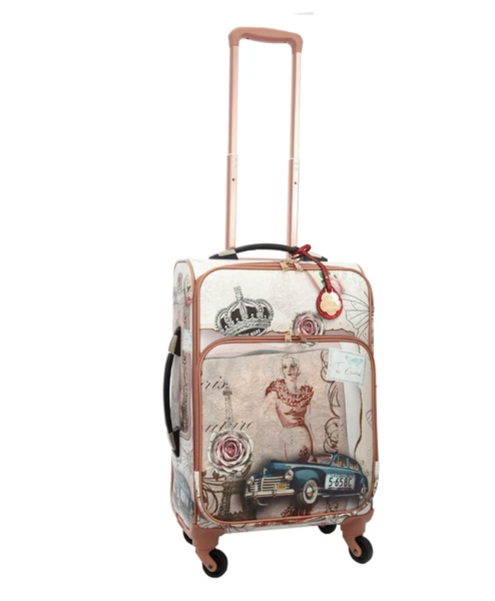 Arosa Vintage Parisian Spinner Wheeled Luggage 