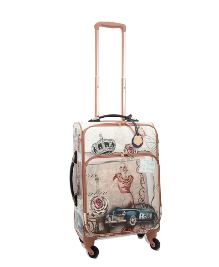 Arosa Vintage Parisian Spinner Wheeled Luggage 
